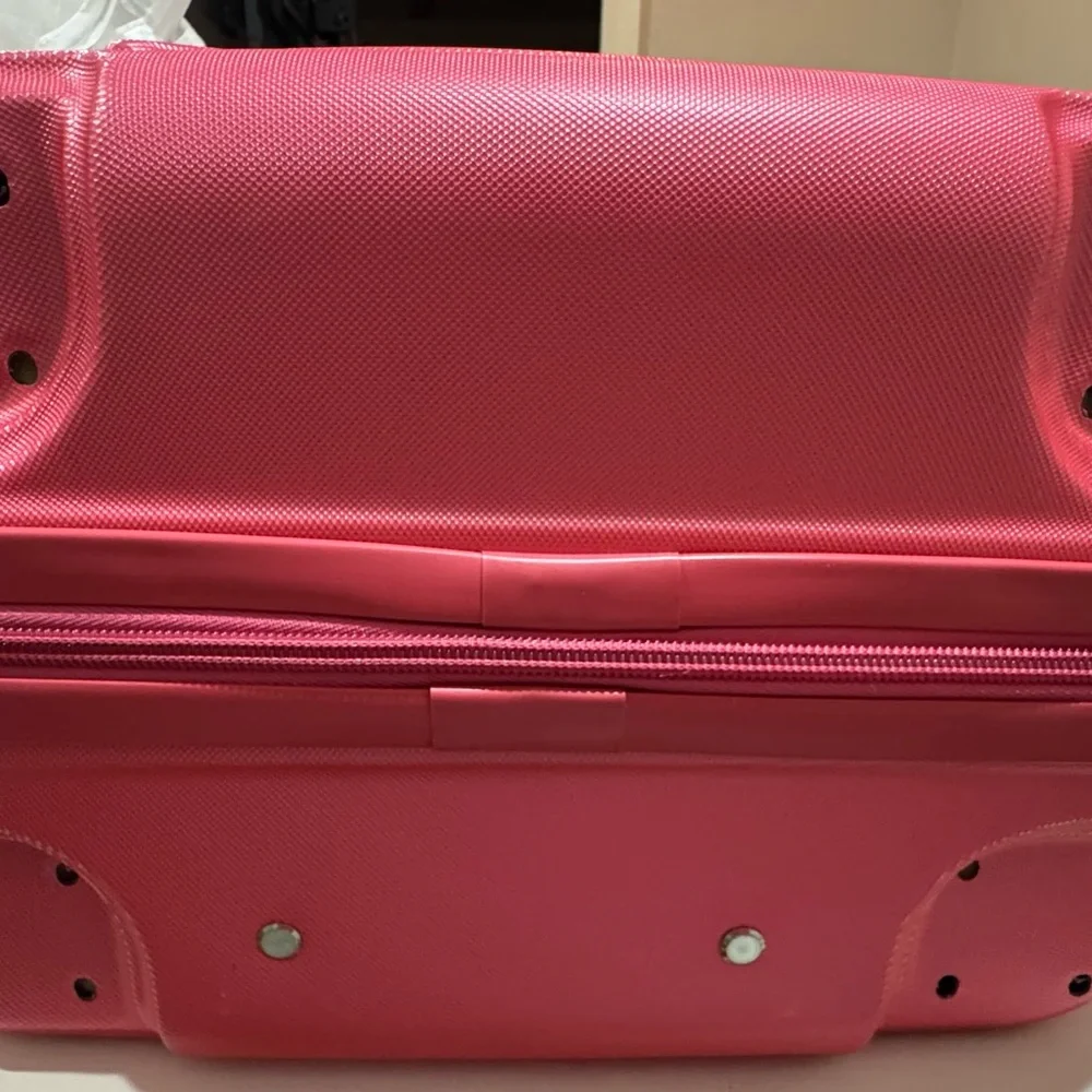 Pink Pearlescent Kitty suitcase Valentine Birthday Bat Mitzvah - Picture 9 of 10